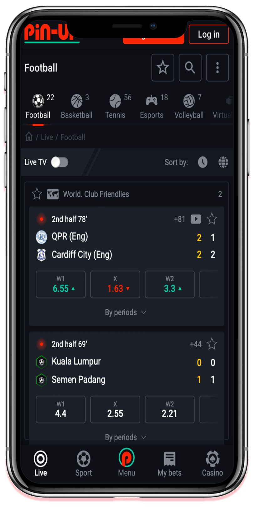 PinUp App Download for Android (APK) and iOS